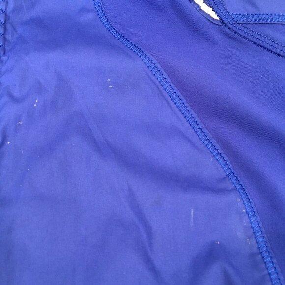 LULULEMON Athletica Blue Zip Pocket Mesh Insert Lightweight Activewear Jacket - Picture 12 of 16